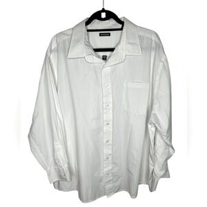George White Button Down Shirt Size 3XL